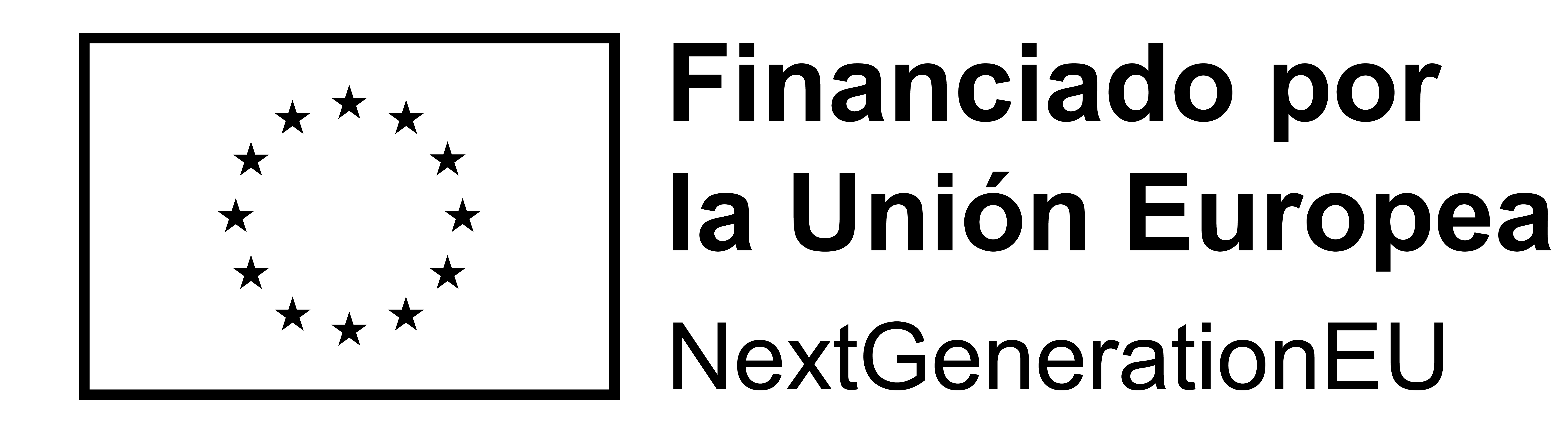 Logo de Financiado por la unión europea nextgenerationEU